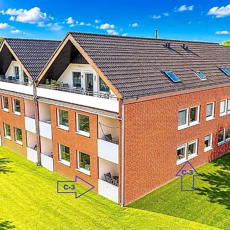 3-sterne Deichgraf C-3, Nordsee Mit Balkon, Parkplatz, Pool&sauna, Wlan * Burhave